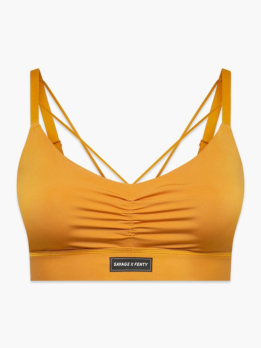 Savage X Fenty Curve Alert Medium-Impact Sports Bra | Golden Era | Women’s XL